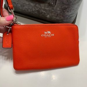 Coach small wristlet